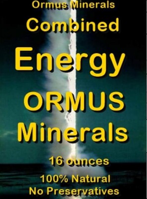 Combined Energy Ormus Ocean Mental Health Clarity Vision Support immunity 16oz