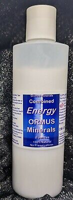 Combined Energy Ormus Mental Health Clarity Vision Immunity Aches Pains 128oz