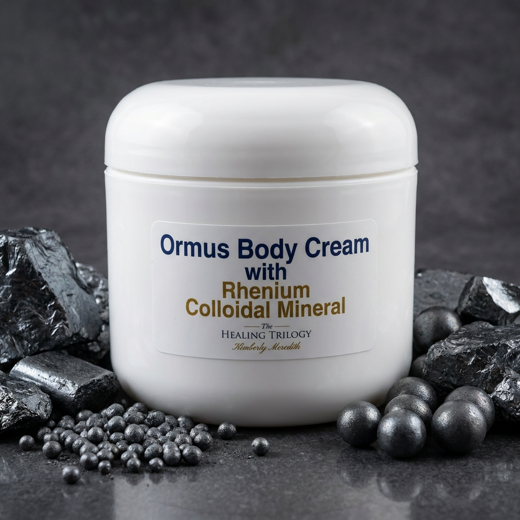 Ormus Body Cream with Rhenium Colloidal Mineral