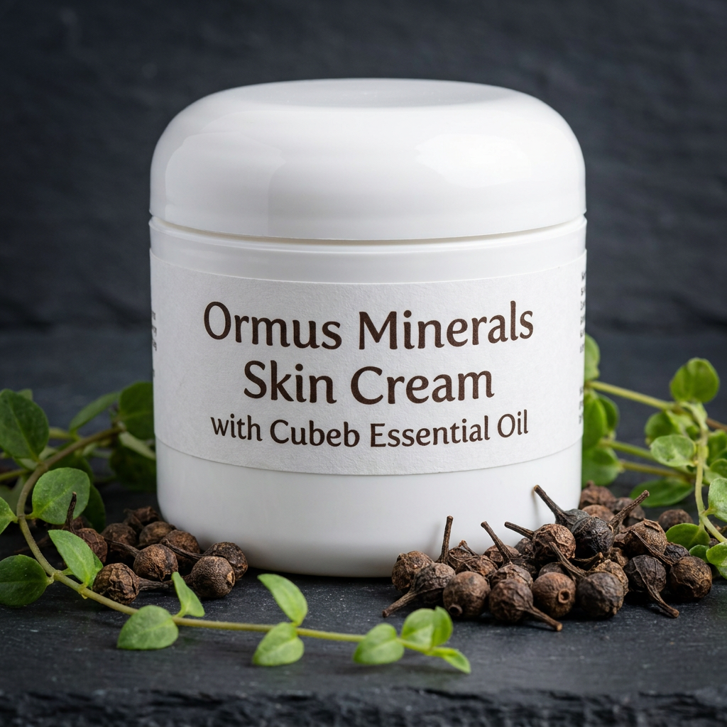 Ormus Minerals Skin Cream with Cubeb Essential Oil