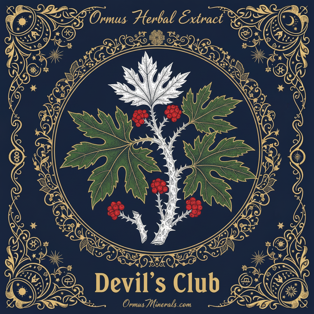 Ormus Minerals Devil's Club Extract 8oz