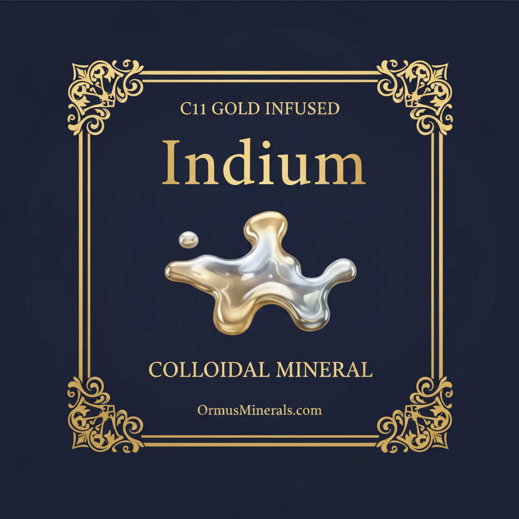 Ormus C11 Colloidal Indium 32oz Extra Strength 4x