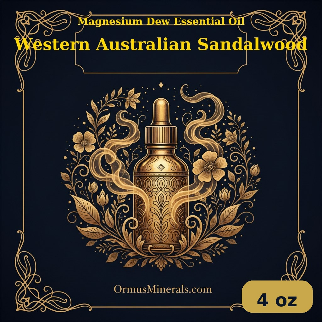 Western Australian Sandalwood Ormus Live Healing Oil 4oz