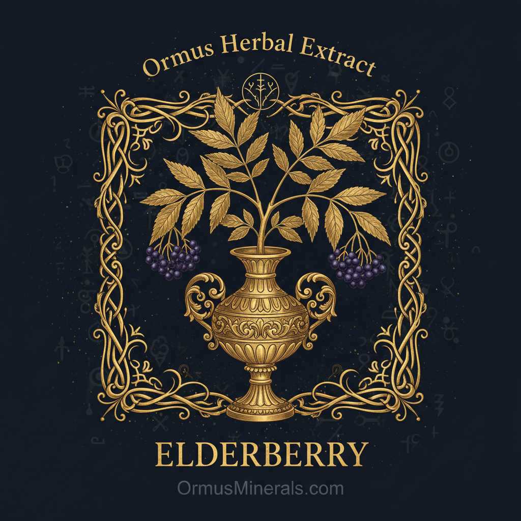 Ormus with Elderberry Herbal Extract 4oz