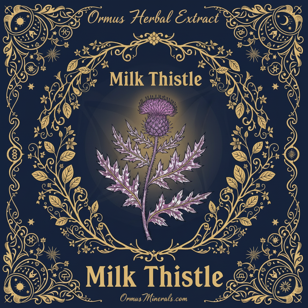 Ormus Minerals Milk Thistle Extract 8oz