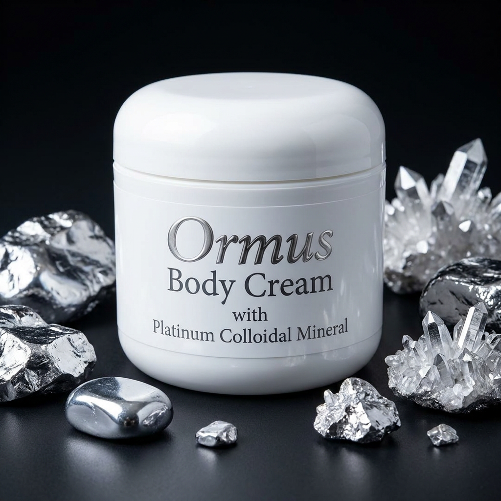 Ormus Body Cream with Platinum Colloidal Mineral