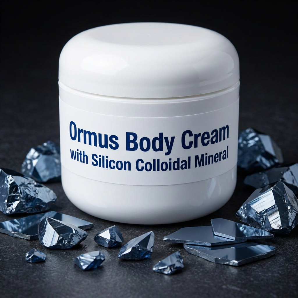 Ormus Body Cream with Silicon Colloidal Mineral