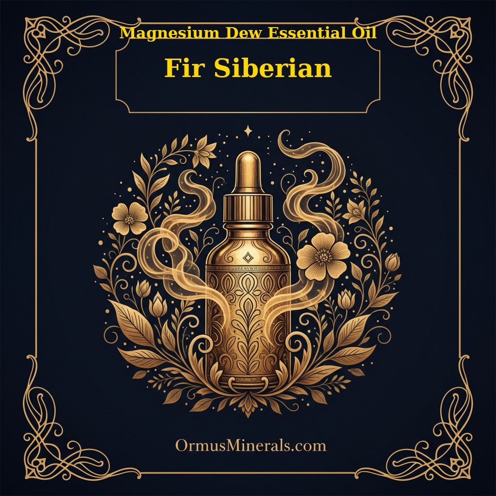 Ormus Magnesium Dew with Fir Siberian Essential Oil 8oz