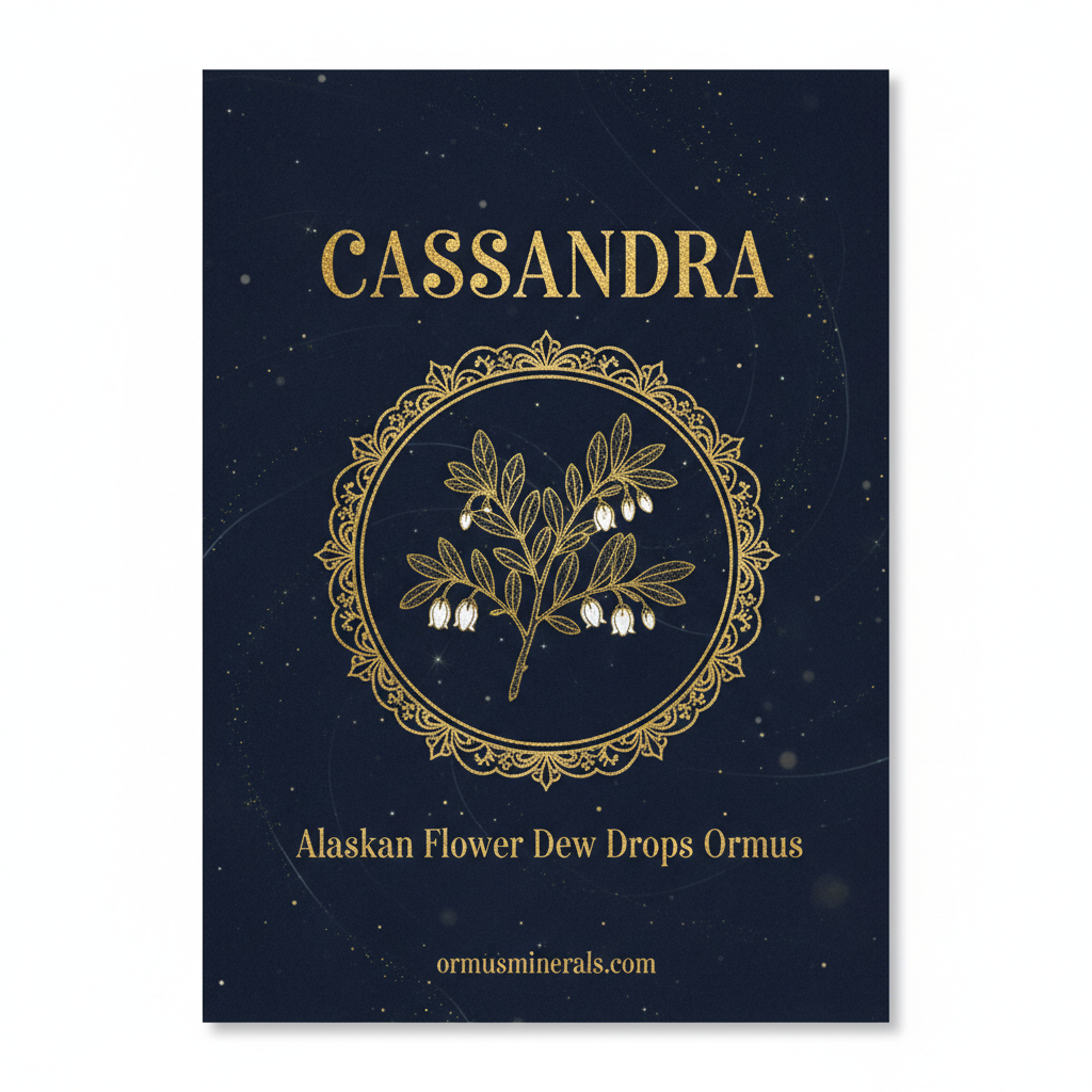 Cassandra Alaskan Dew Drops Ormus 8oz Extra Strength 5x | OrmusMinerals.com