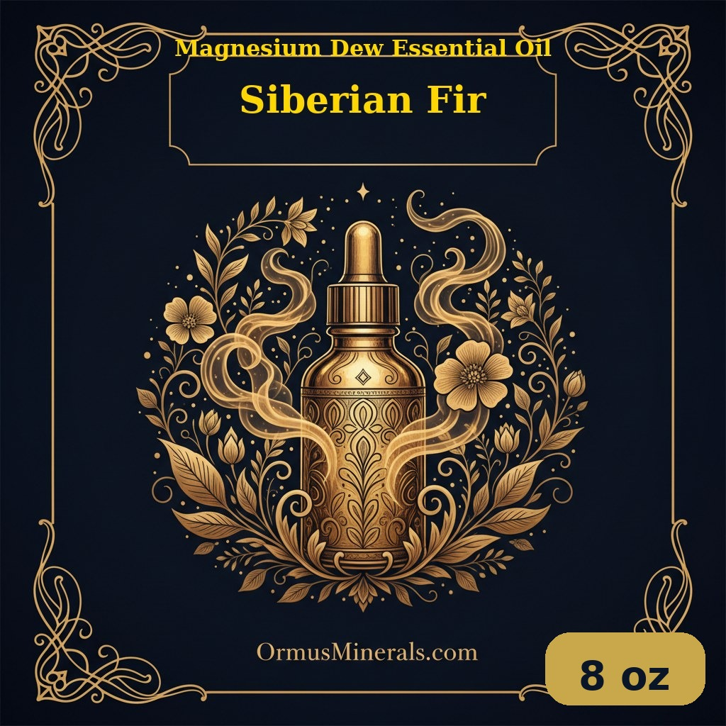 Siberian Fir Ormus Live Healing Oil 8oz