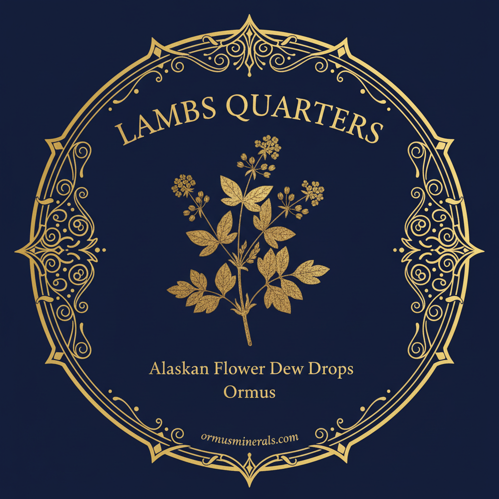 Lambs Quarters Alaskan Dew Drops Ormus 8oz Extra Strength 2x | OrmusMinerals.com