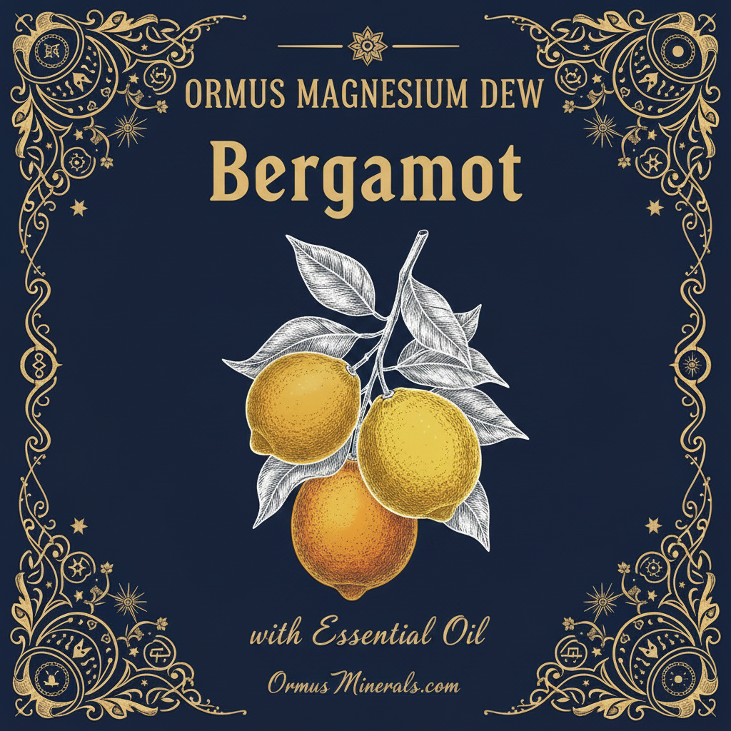 Ormus Minerals Magnesium Dew Bergamot Essential Oil 4oz