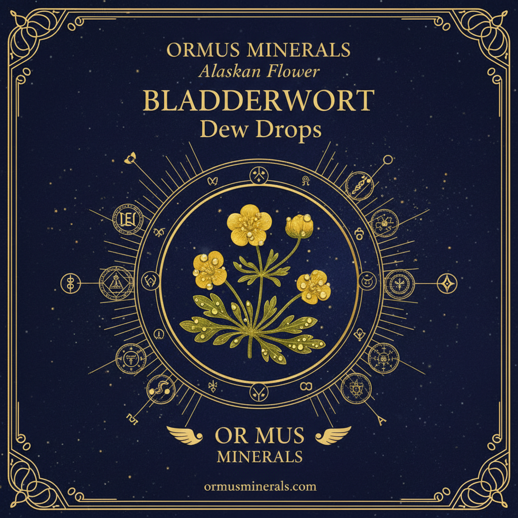 Ormus Minerals Alaskan Flower BLADDERWORT Dew Drops 4oz