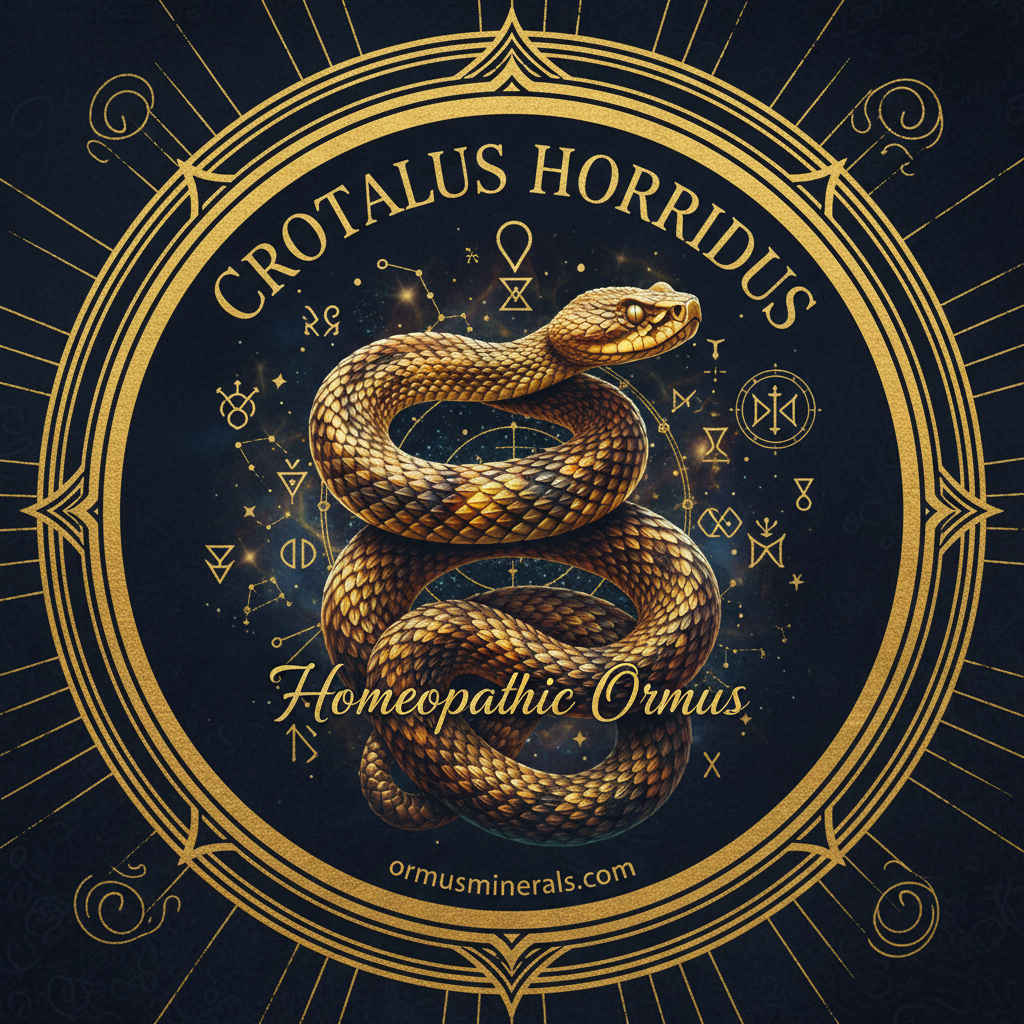 Crotalus Horridus Homeopathic Ormus 8oz Extra Strength 1x | OrmusMinerals.com