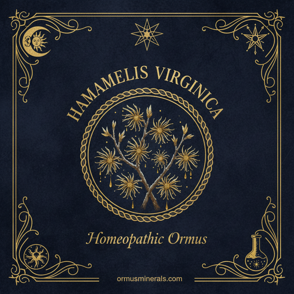 Ormus Minerals Homeopathic HAMAMELIS VIRGINICA - WITCH HAZEL 16oz