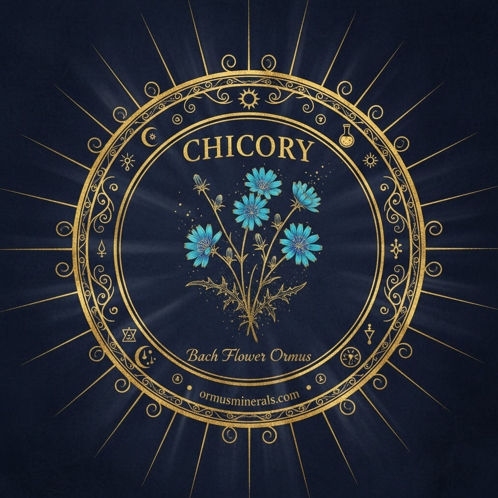 Chicory Bach Dew Drops Ormus 8oz Extra Strength 3x | OrmusMinerals.com