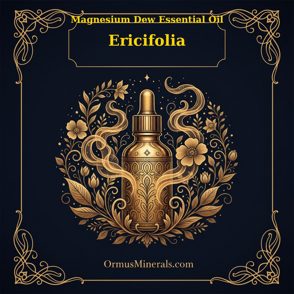 Ormus Magnesium Dew with Ericifolia Essential Oil 4oz