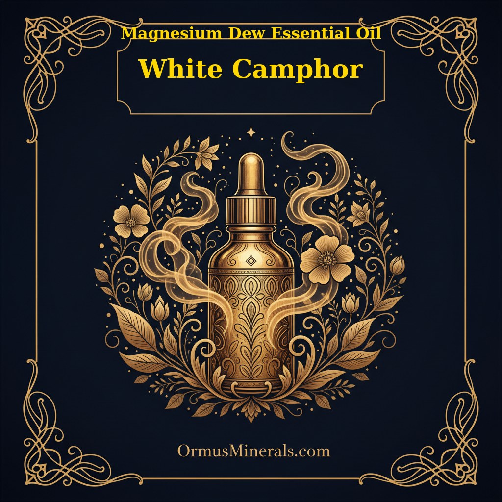 Ormus Magnesium Dew with White Camphor Essential Oil 8oz