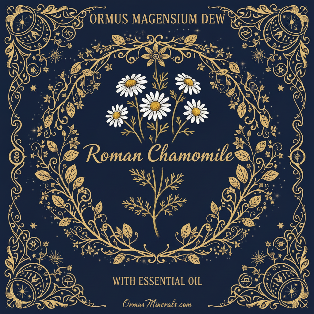 Ormus Minerals Magnesium Dew Roman Chamomile Essential Oil 4oz