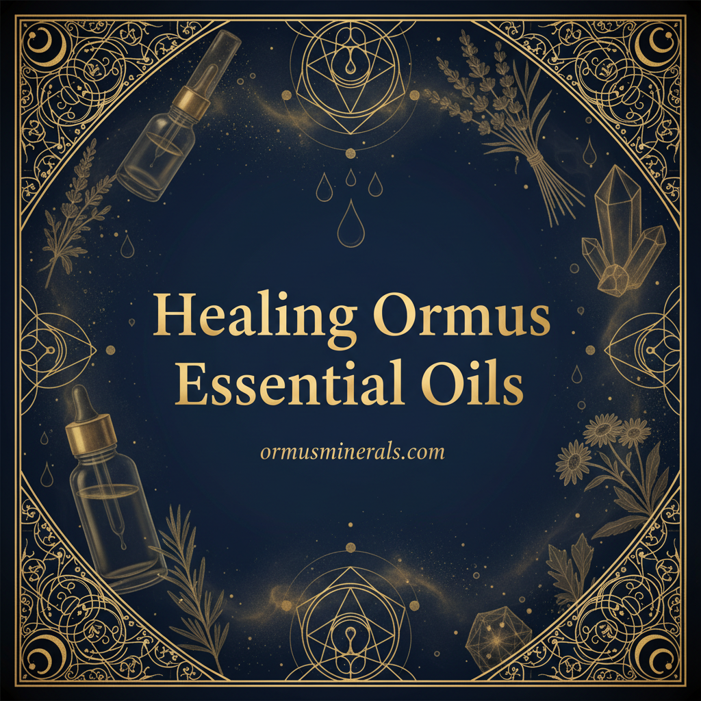 Healing Ormus Essential Oils collection banner