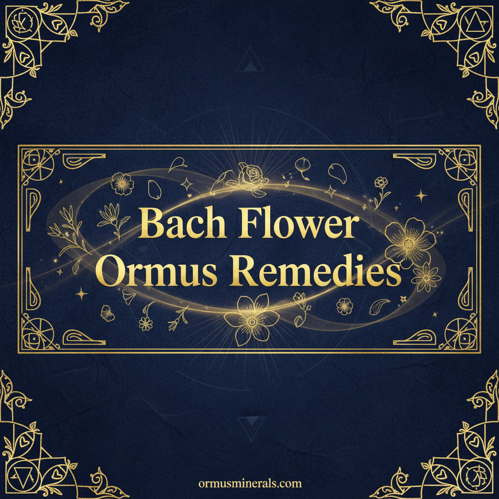 Bach Flower Ormus Remedies collection banner