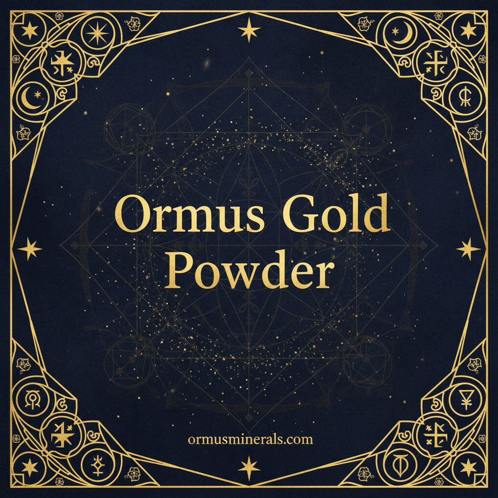 Ormus Gold Powder Supplement collection banner