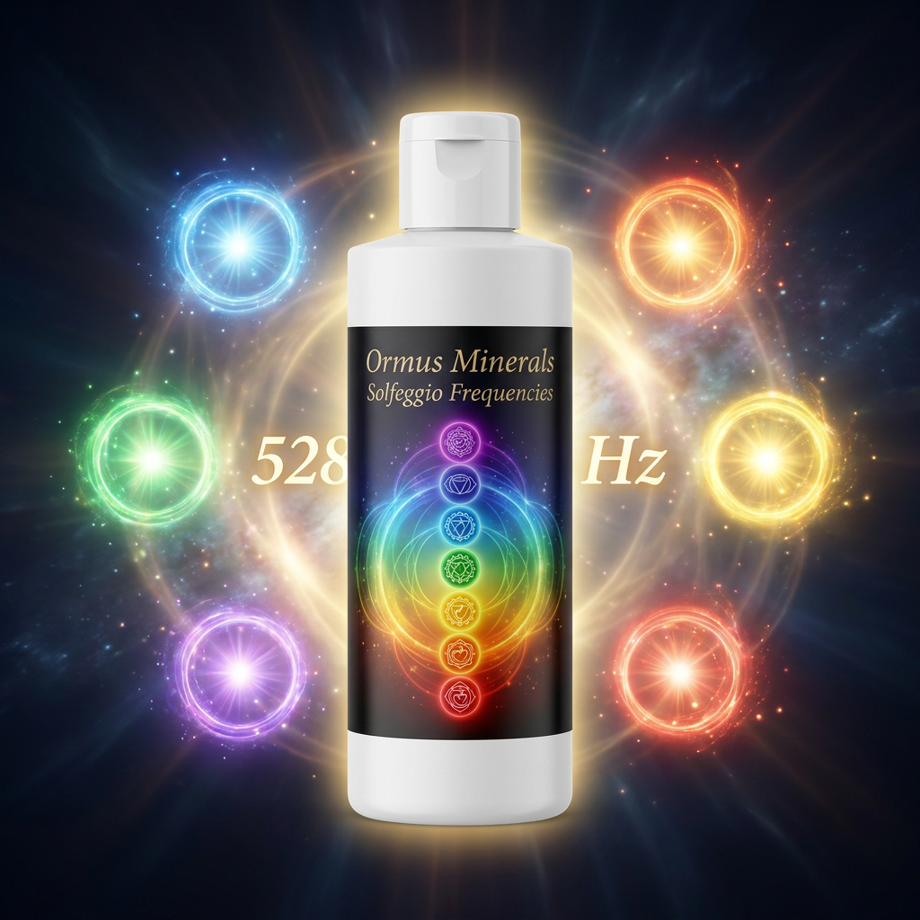 Ormus Minerals 3rd Chakra MI 528 Hz Solfeggio Frequencies Imprinted Ormus