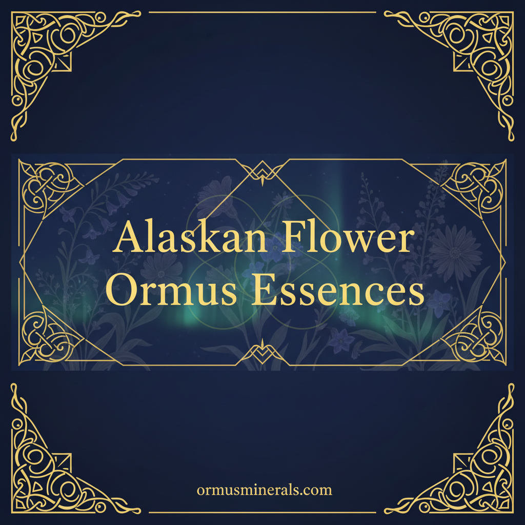 Alaskan Flower Ormus Essences collection banner