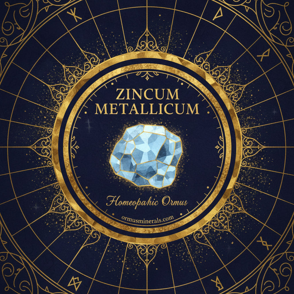 Ormus Minerals Homeopathic ZINCUM METALLICUM - ZINC ELEMENT 8oz