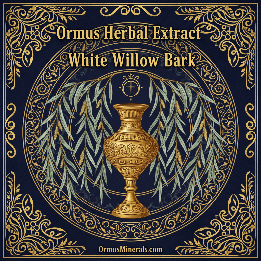 Ormus with White Willow Bark Herbal Extract 4oz
