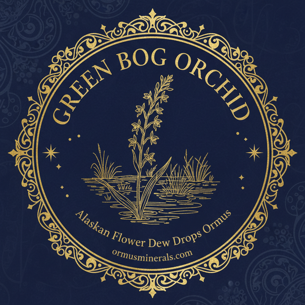 Green Bog Orchid Alaskan Dew Drops Ormus 8oz Extra Strength 4x | OrmusMinerals.com