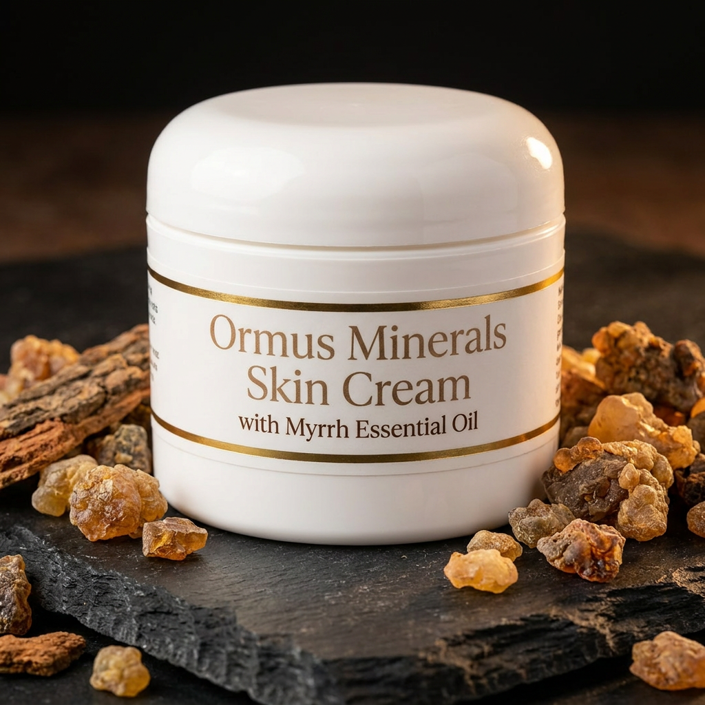 Ormus Minerals Skin Cream with Myrrh Essential Oil