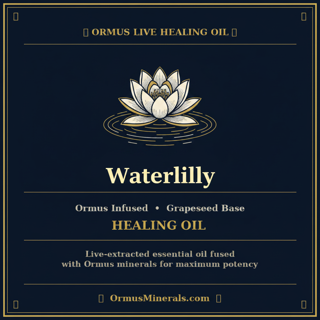 Ormus Live Healing Oil with Waterlily
