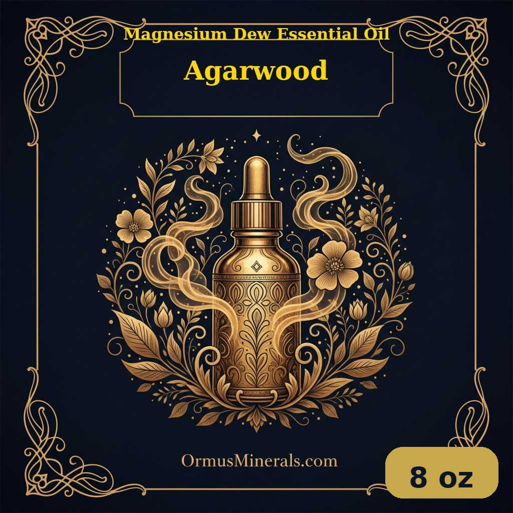 Agarwood Ormus Live Healing Oil 8oz