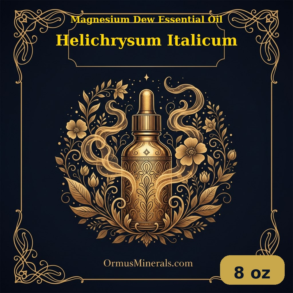 Helichrysum Italicum Ormus Live Healing Oil 8oz