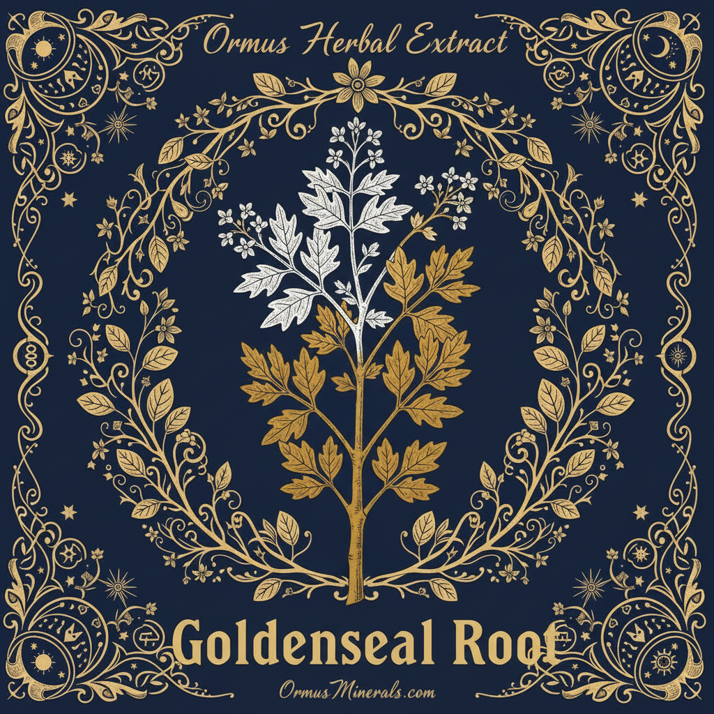 Ormus Minerals Goldenseal Root Extract 8oz