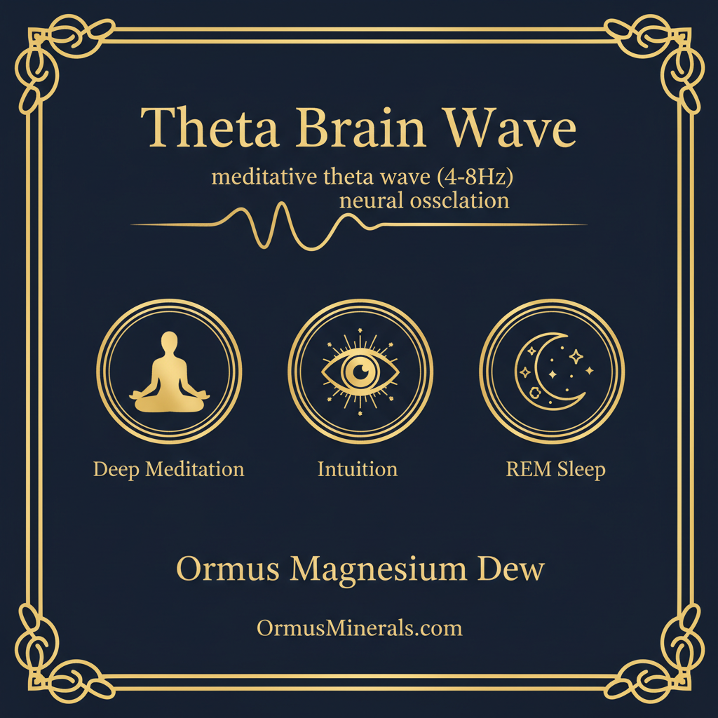 Ormus Minerals Theta Brain Wave 16oz Extra Strength 4x