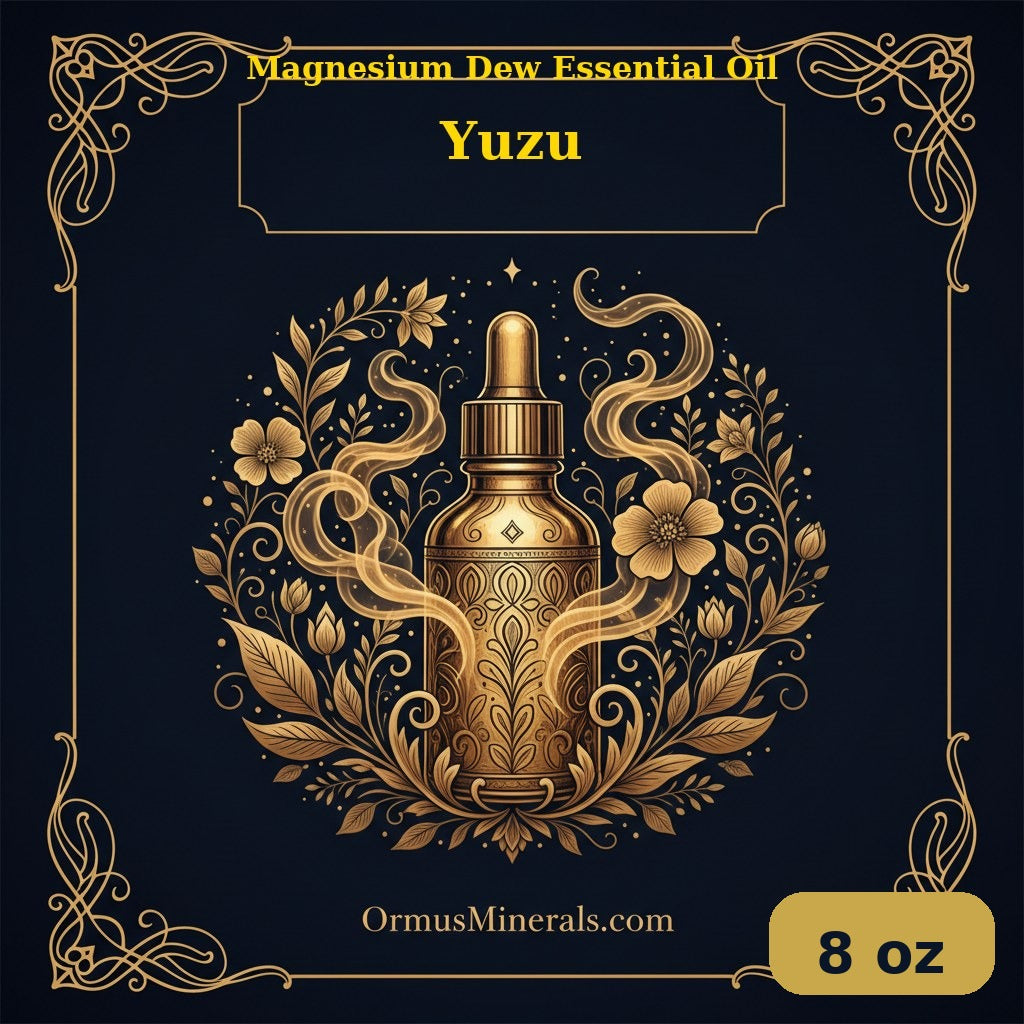Yuzu Ormus Live Healing Oil 8oz | OrmusMinerals.com