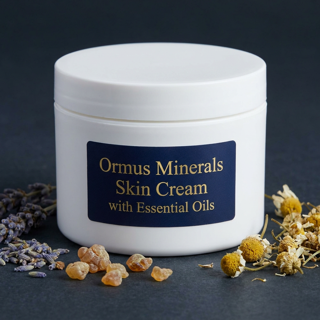 Ormus Minerals Skin Cream with Pine Essential Oil