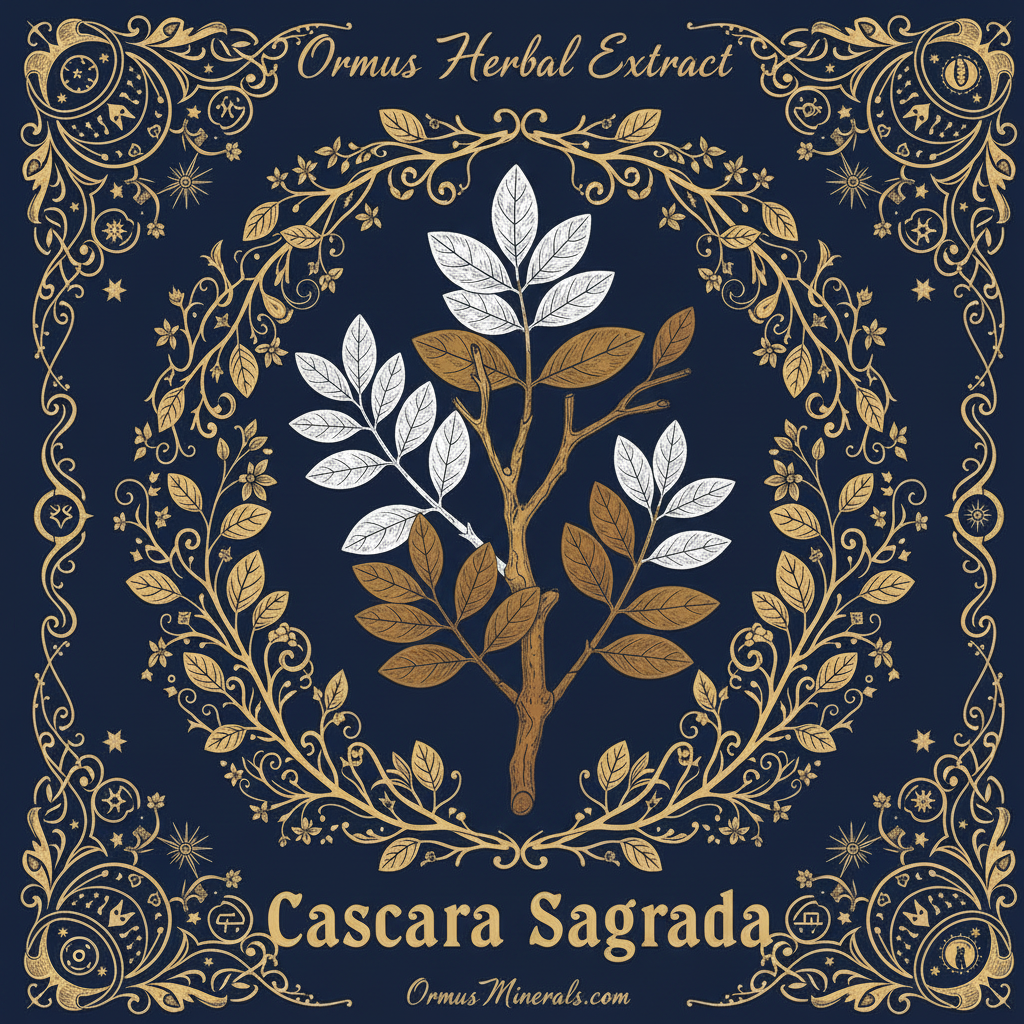 Ormus Minerals Cascara Sagrada Extract 4oz