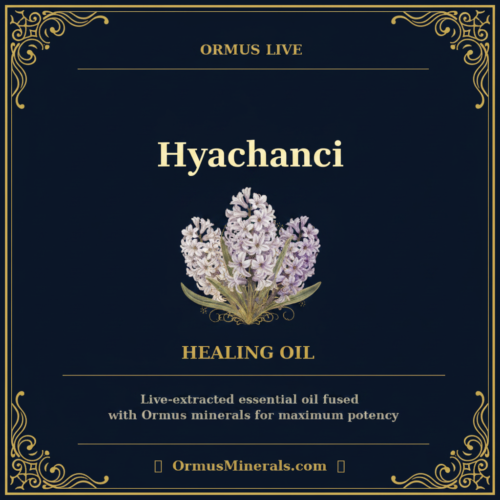 Ormus Live Healing Oil with Hyacinth