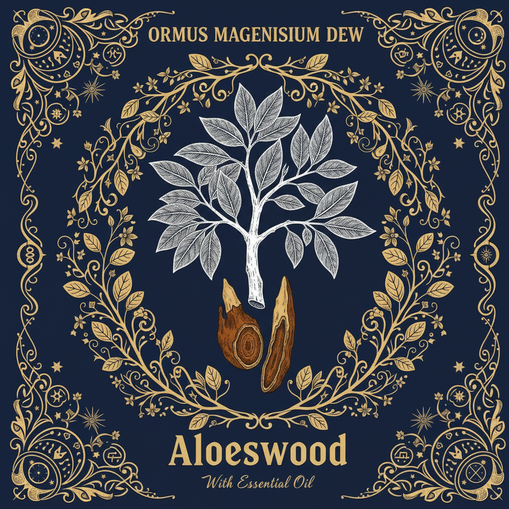Ormus Minerals Magnesium Dew Aloeswood Essential Oil 8oz