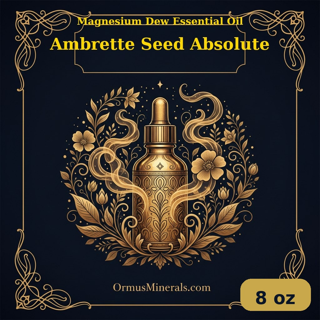 Ambrette Seed Absolute Ormus Live Healing Oil 8oz