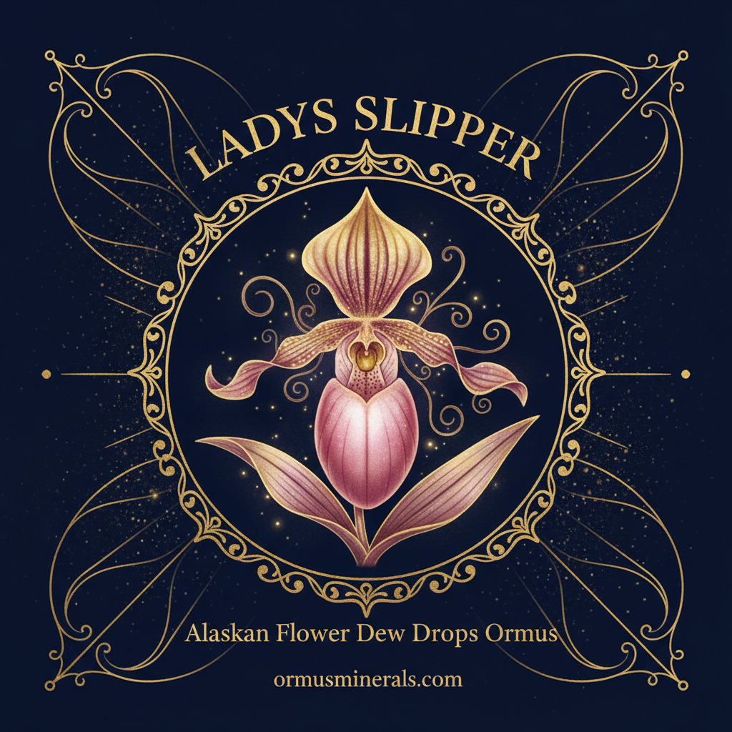 Ladys Slipper Alaskan Dew Drops Ormus 8oz Extra Strength 2x | OrmusMinerals.com