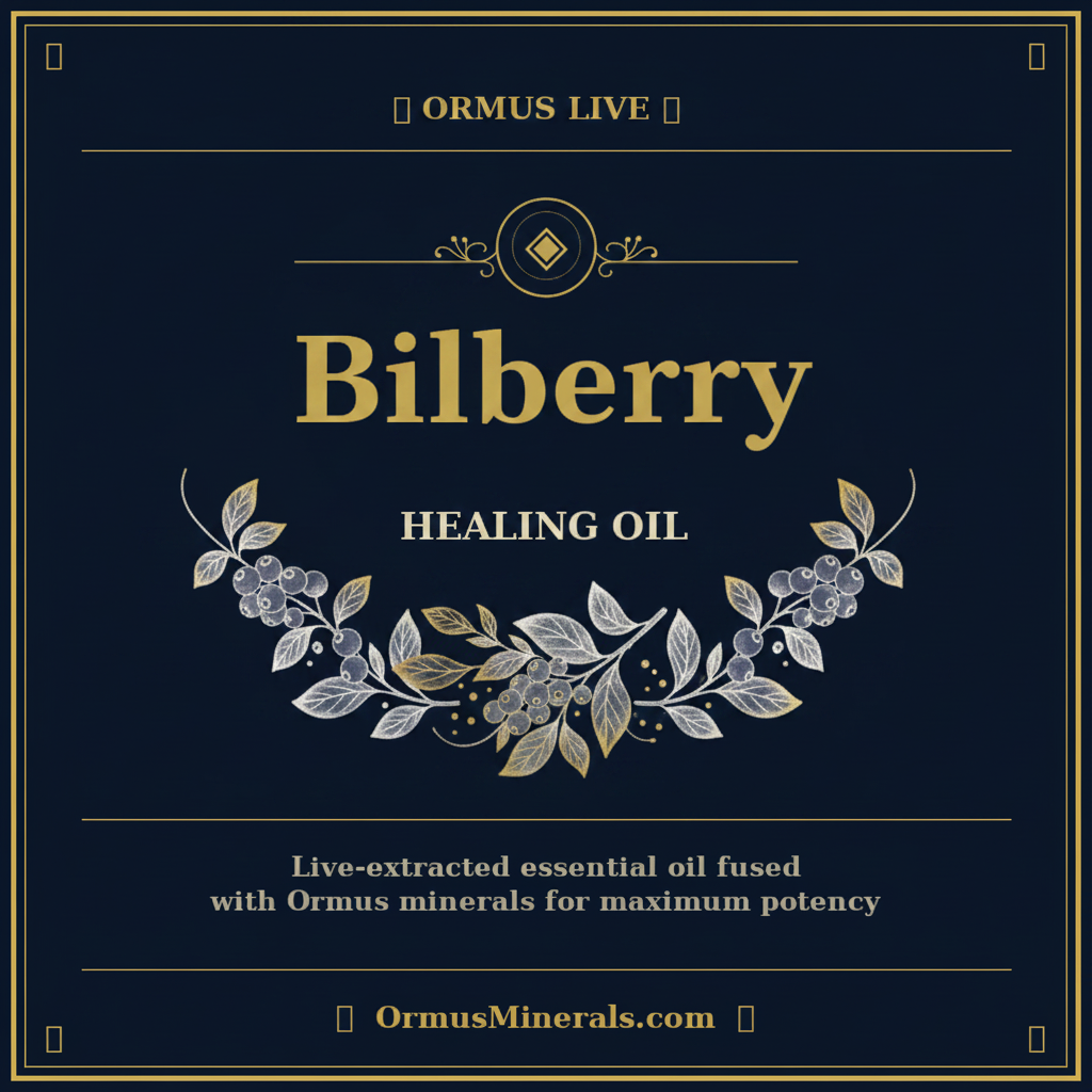 Ormus Live Healing Oil with Billberry