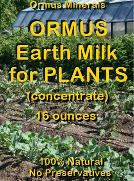 Earth Milk Plant Ormus Minerals Mental Health Immune Skin Detox Energy