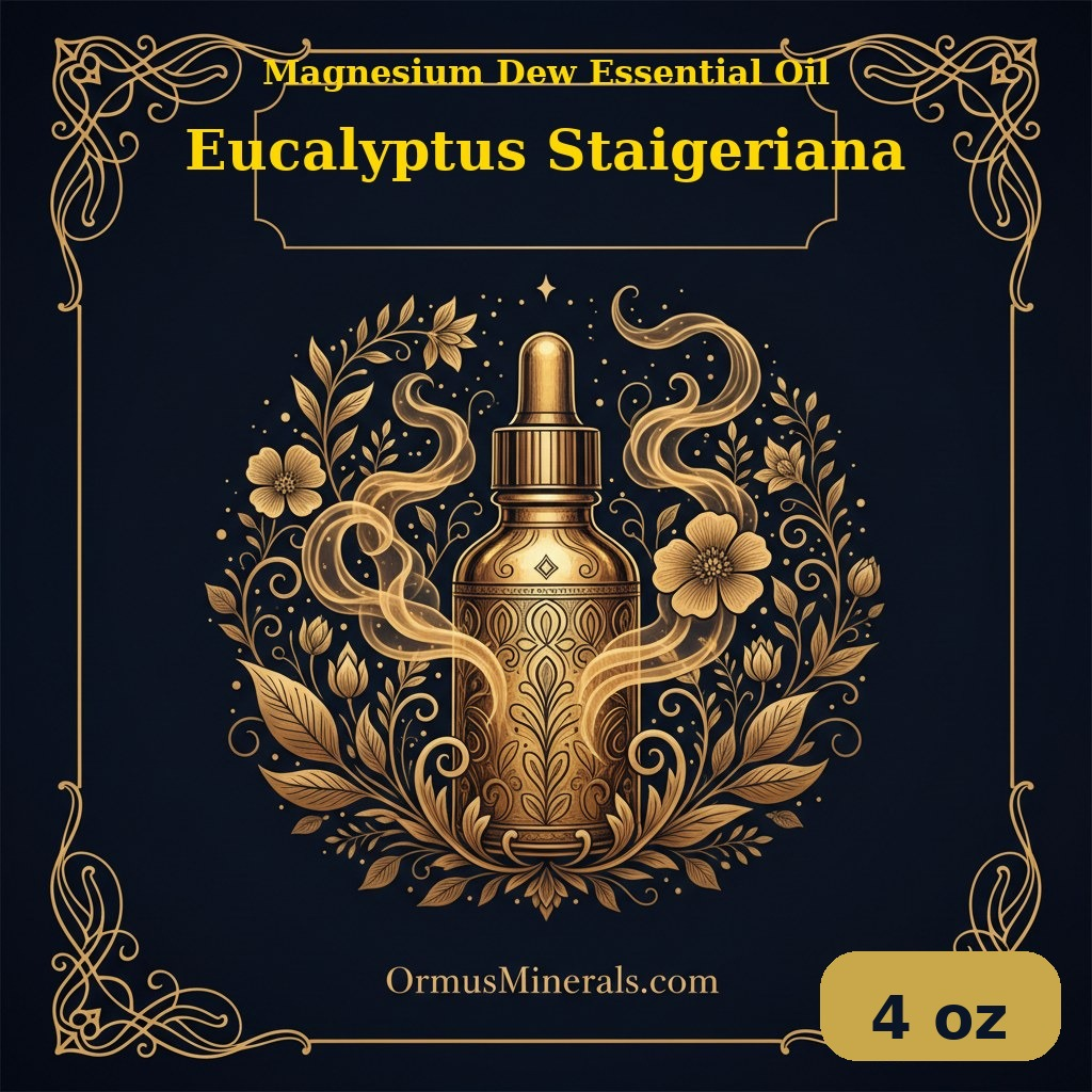 Eucalyptus Staigeriana Ormus Live Healing Oil 4oz