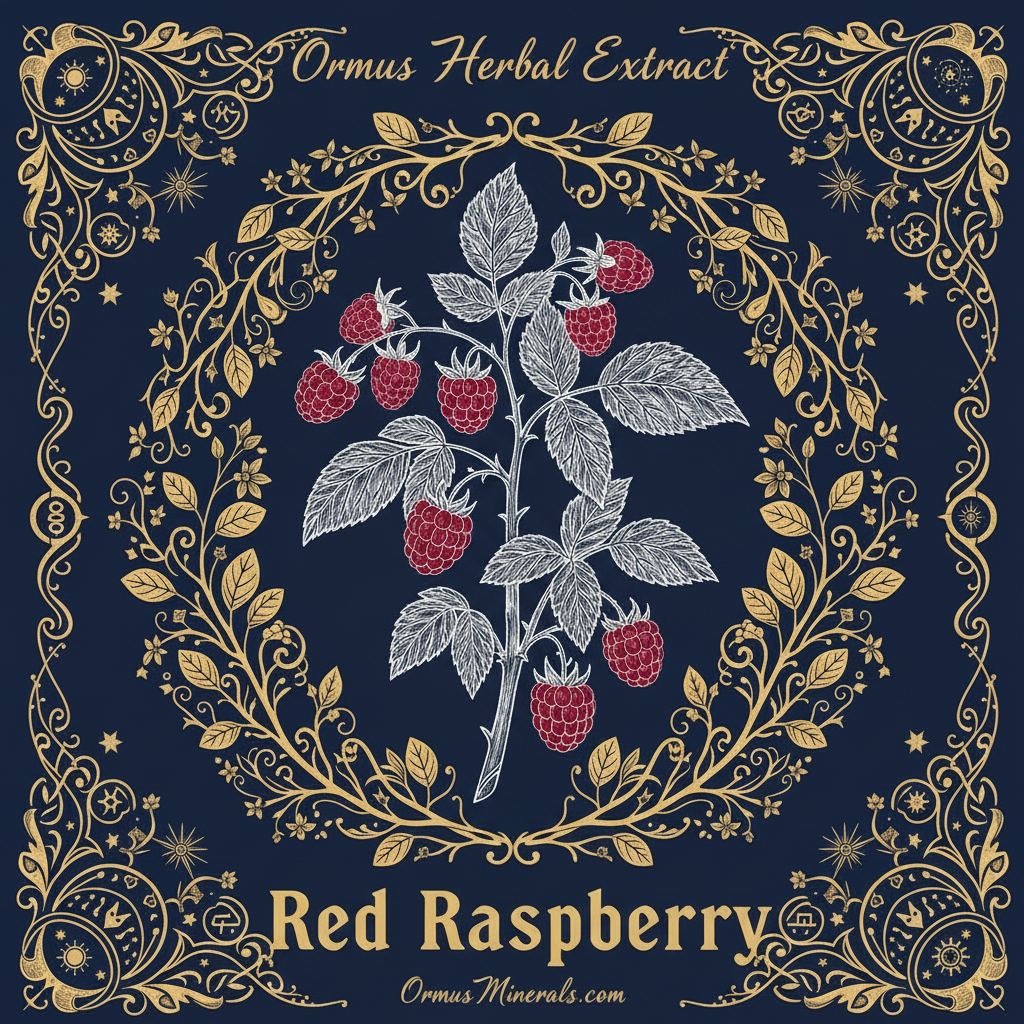 Ormus Minerals Red Raspberry Extract 4oz