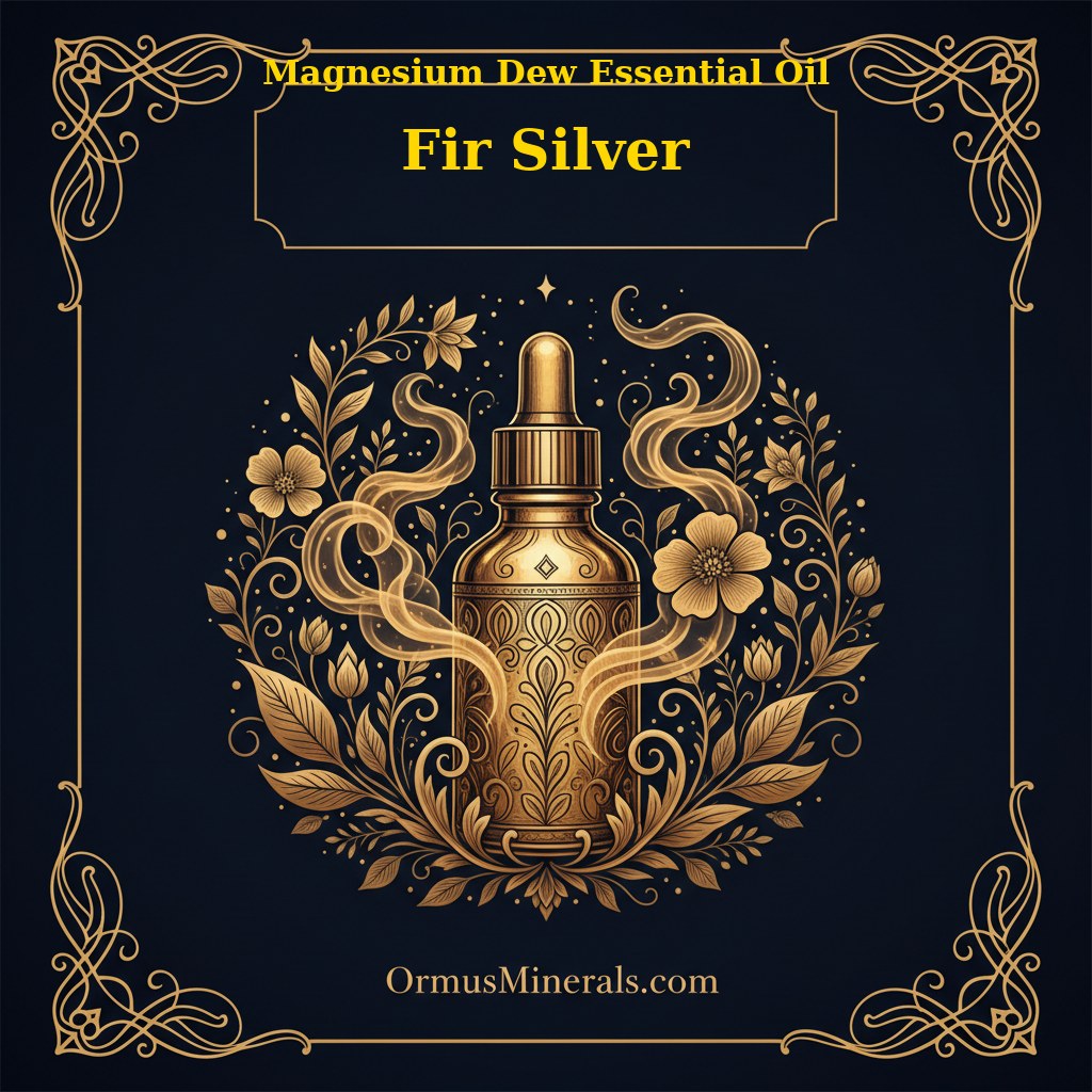 Ormus Magnesium Dew with Fir Silver Essential Oil 8oz