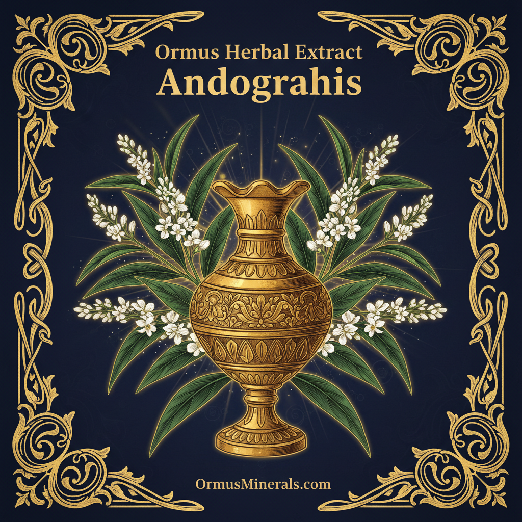 Ormus with Andrographis Herbal Extract 4oz